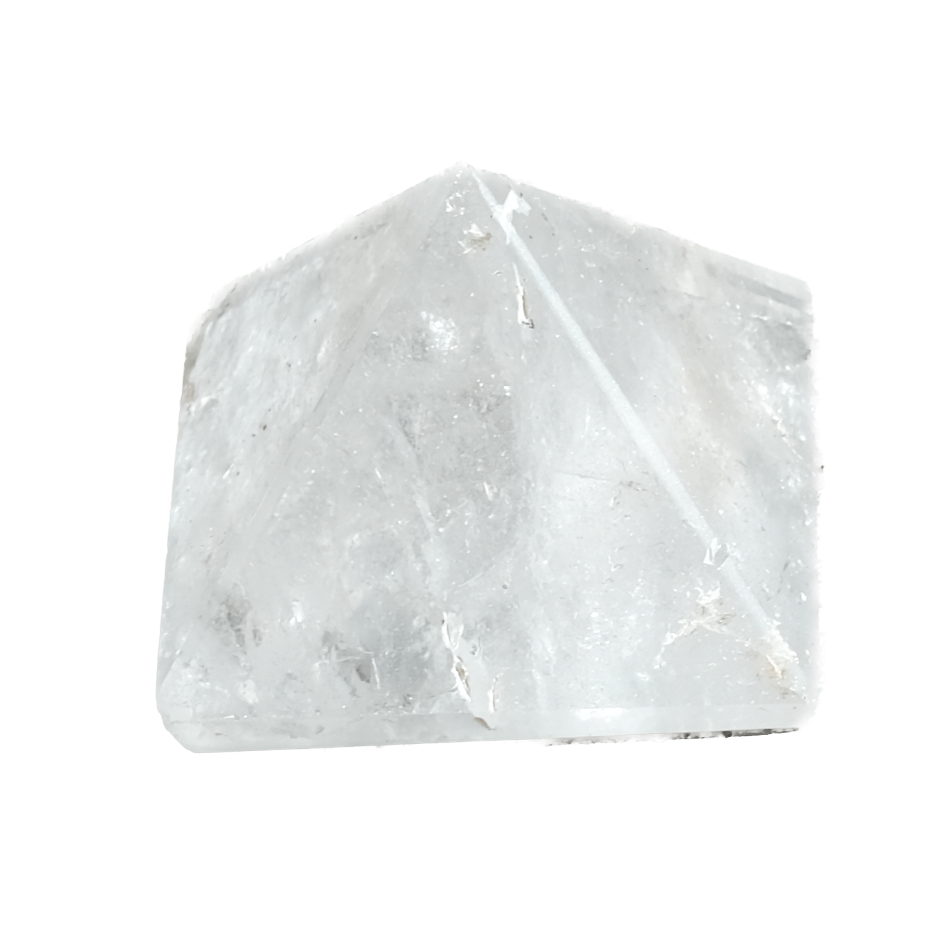 Clear Quartz Pyramid Mini - Amplification, Clarity & Deep Healing