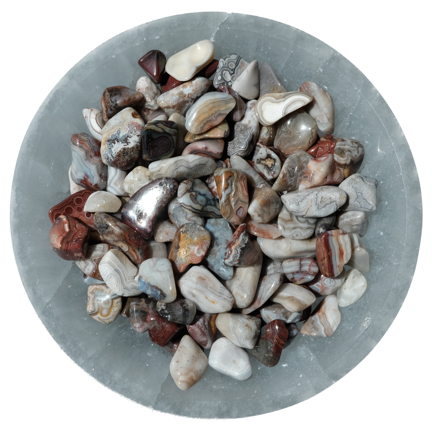 Crazy Lace Agate Tumbled Stone