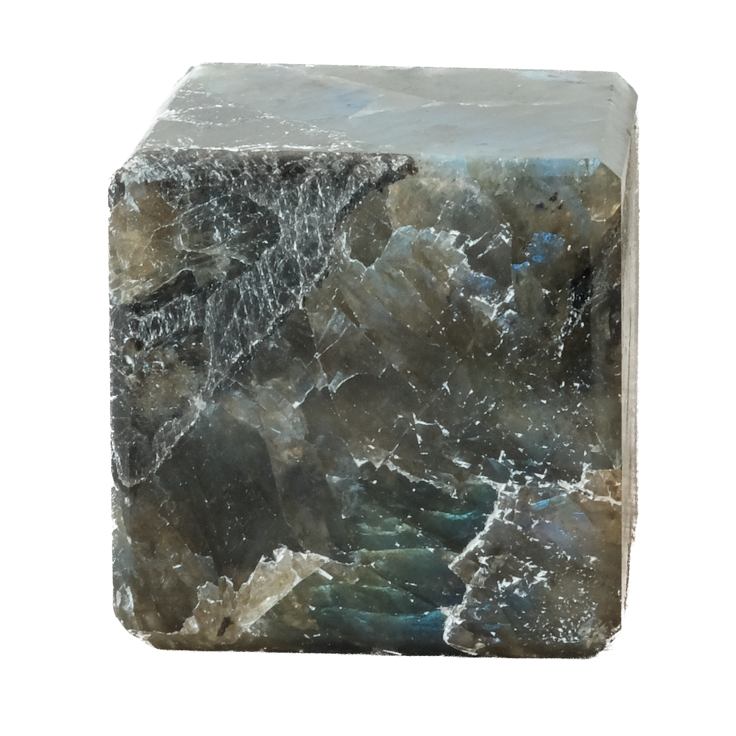 Labradorite Cube