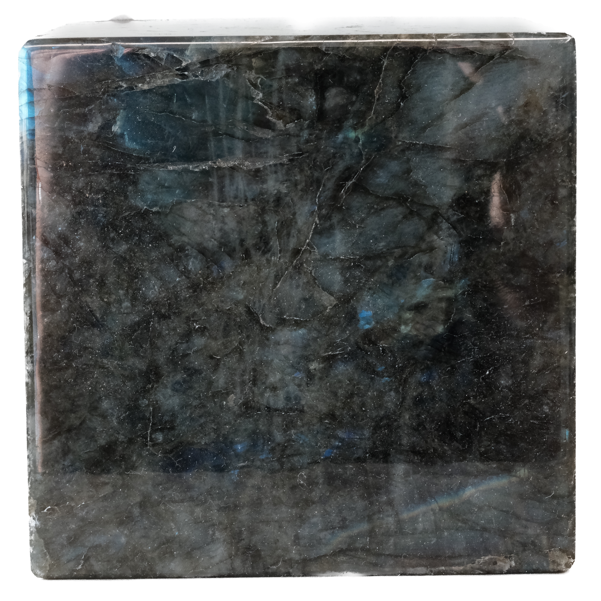 Labradorite Cube - Large