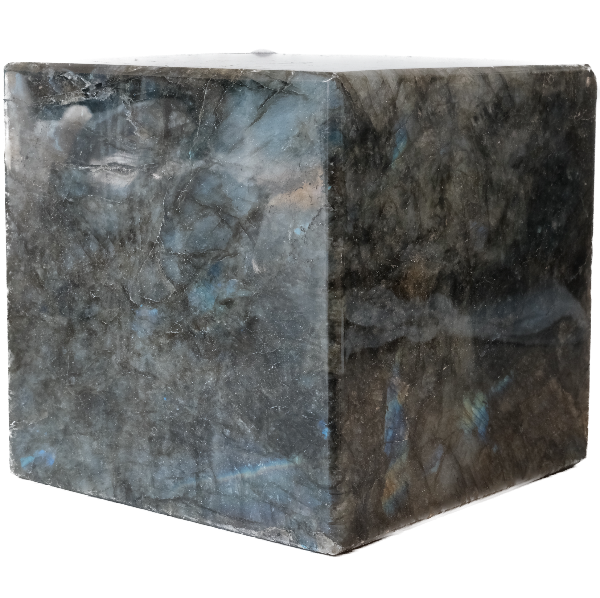 Labradorite Cube - Large