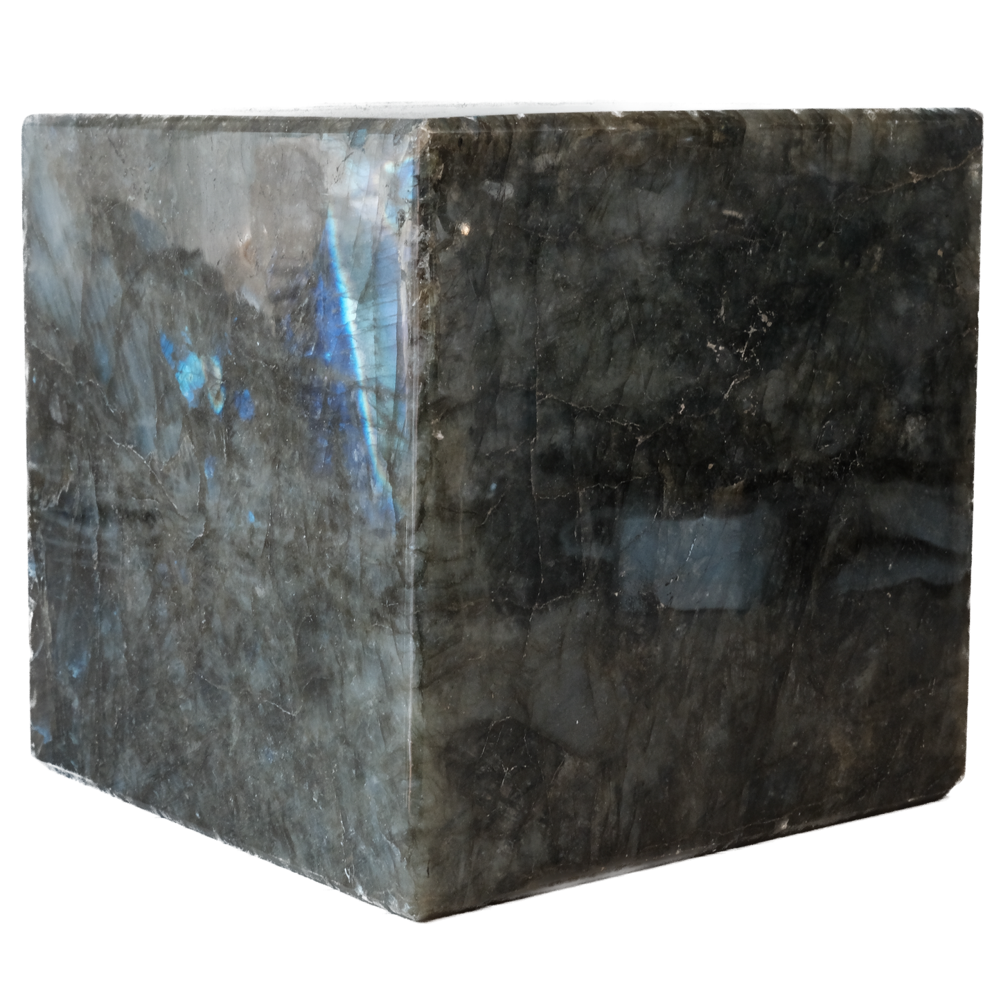 Labradorite Cube - Large