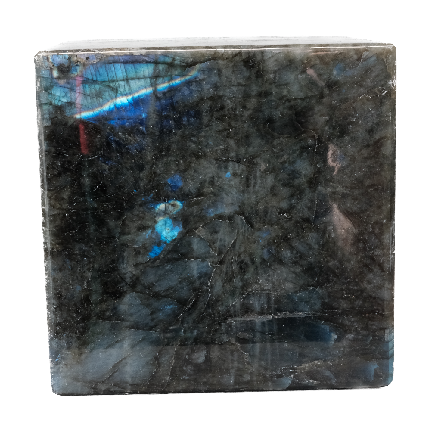 Labradorite Cube - Large