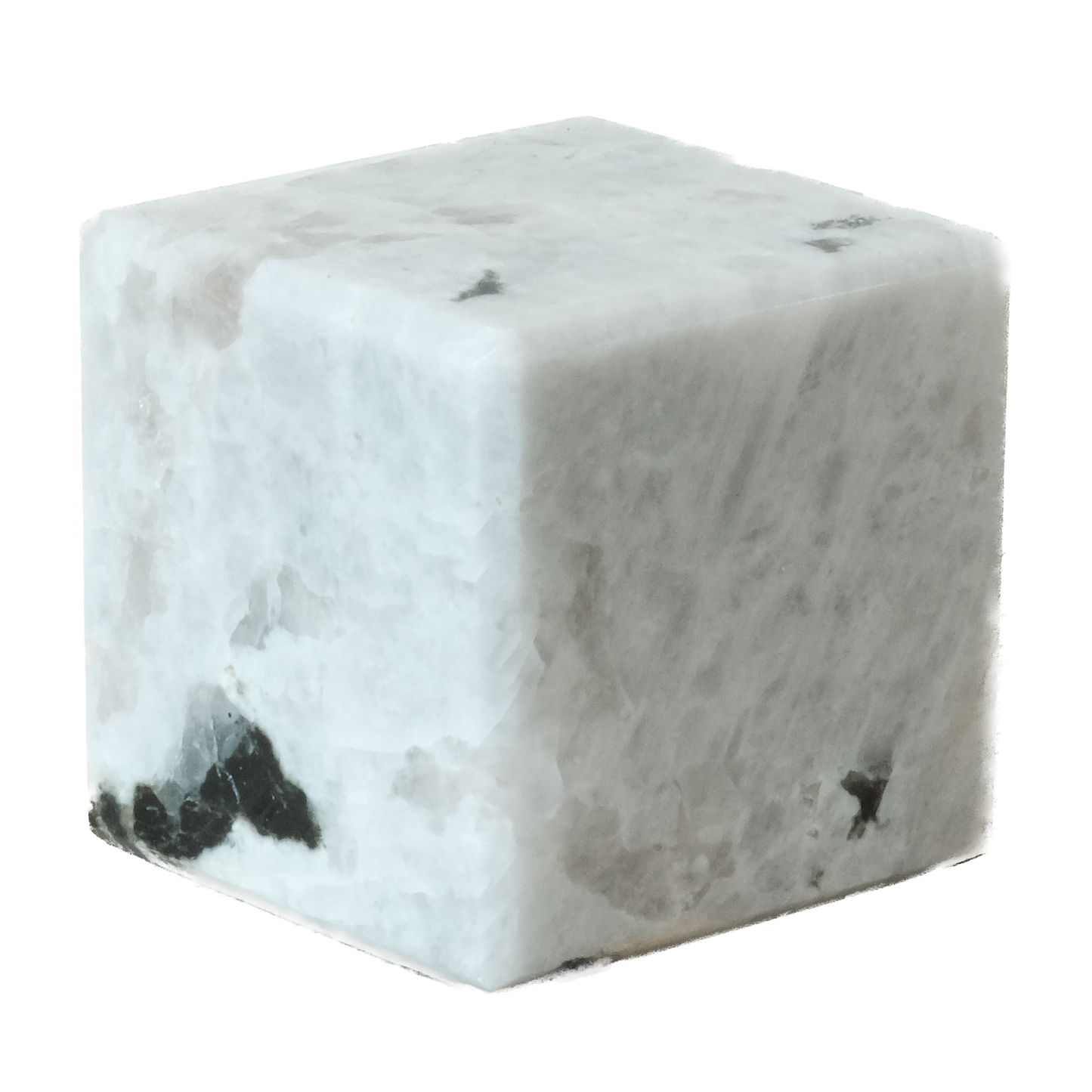 Rainbow Moonstone cube