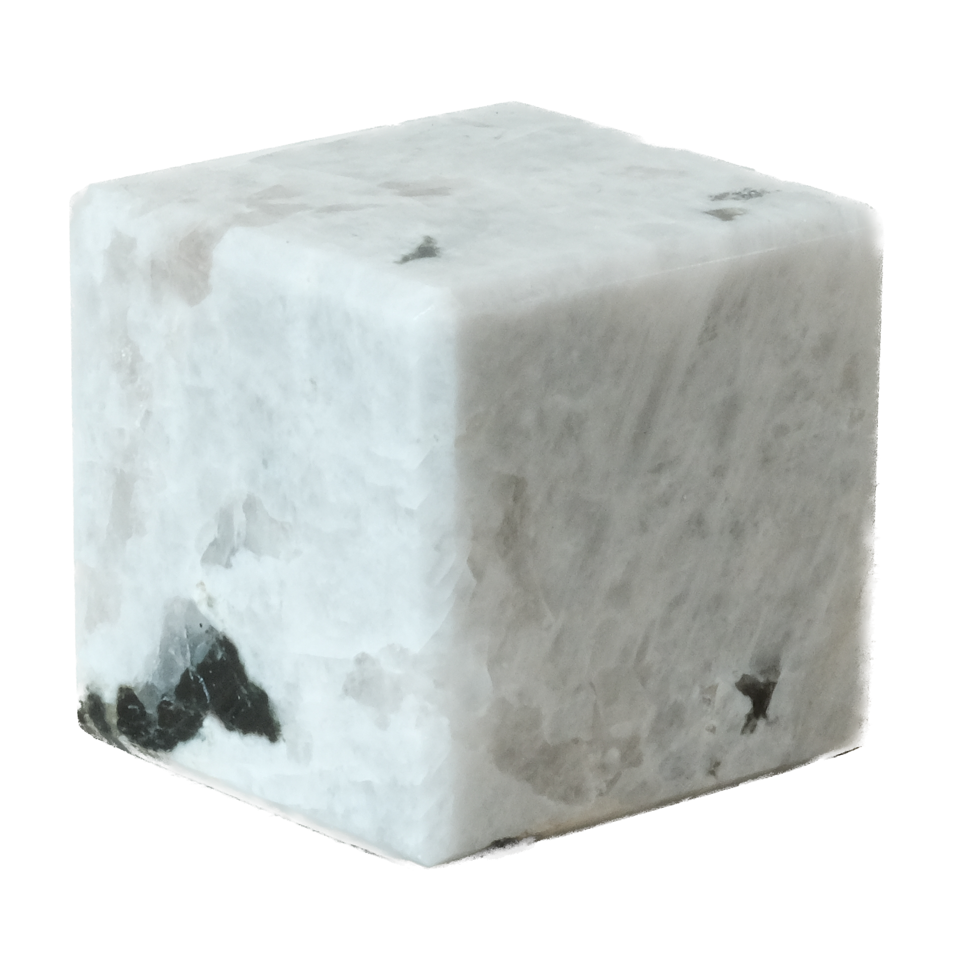 Rainbow Moonstone cube