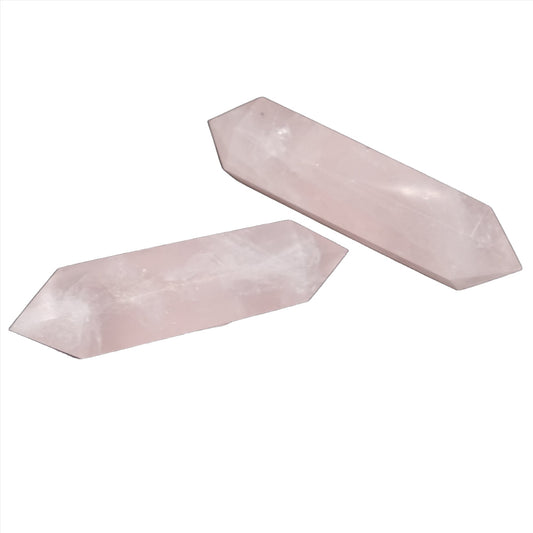Rose Quartz Double Terminated Point