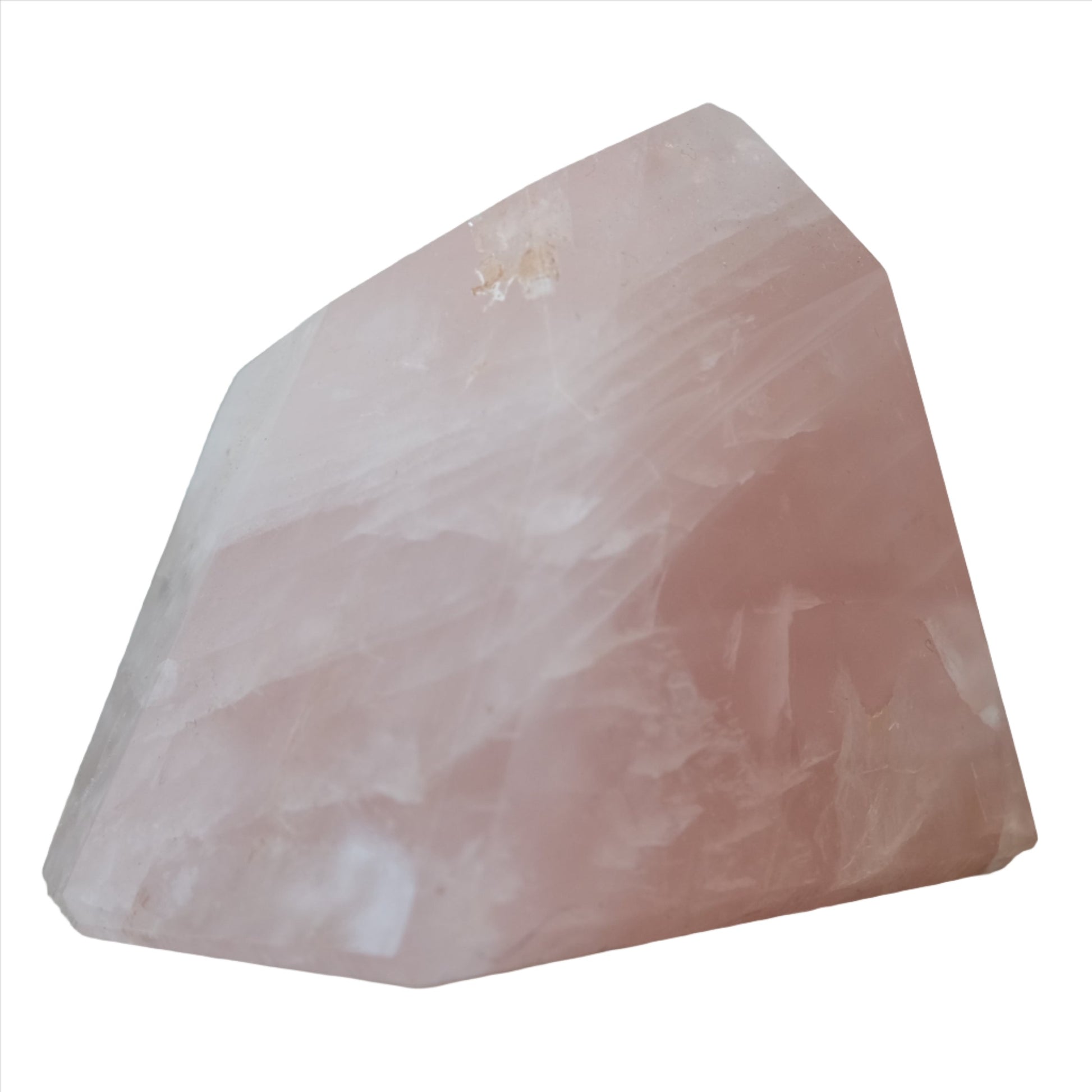 Rose Quartz Geometric Free Form 308g