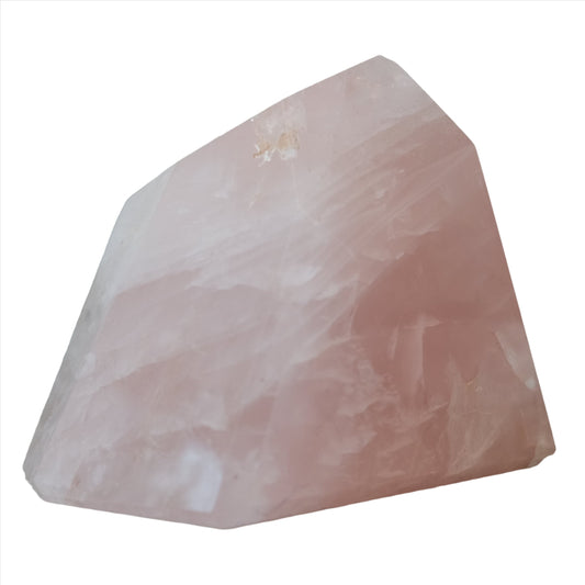 Rose Quartz Geometric Free Form 308g