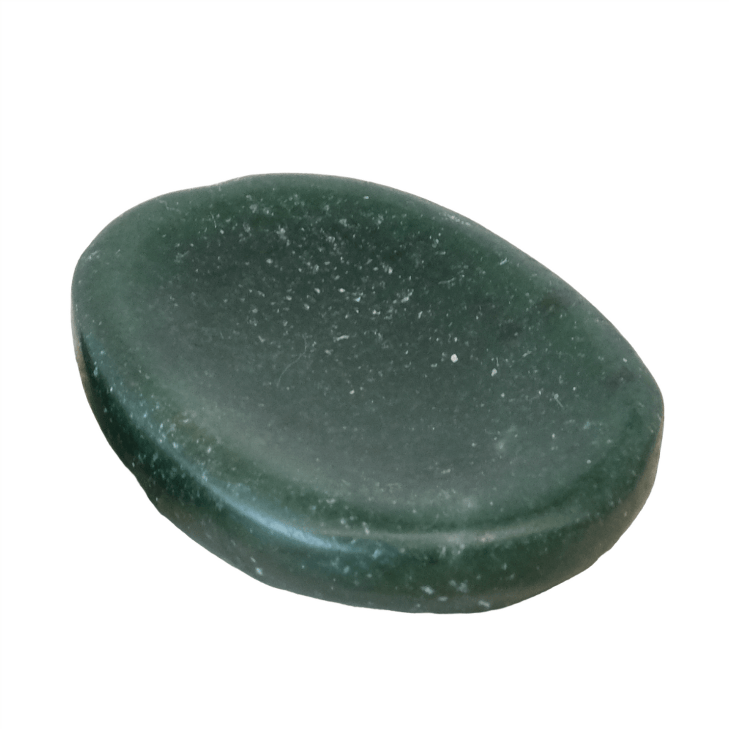 Green Aventurine worry stone for gentle healing and balance of energies, promoting compassion and understanding.