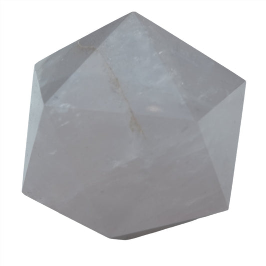 Rose Quartz Geometric Free Form 234g