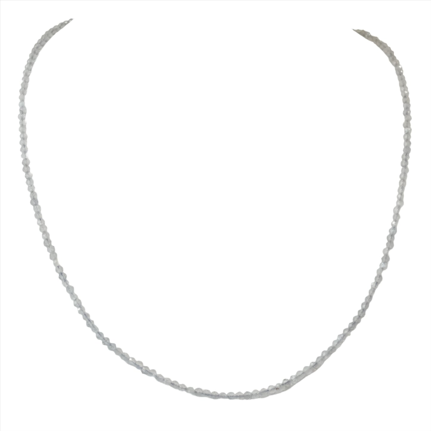 Labradorite Faceted Necklace 2MM