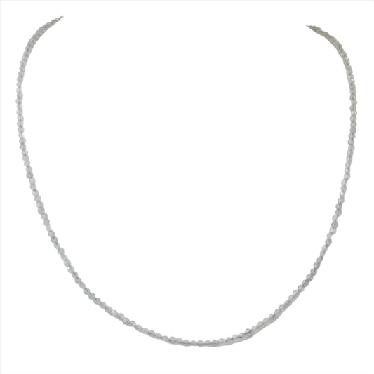 Labradorite Faceted Necklace 2MM