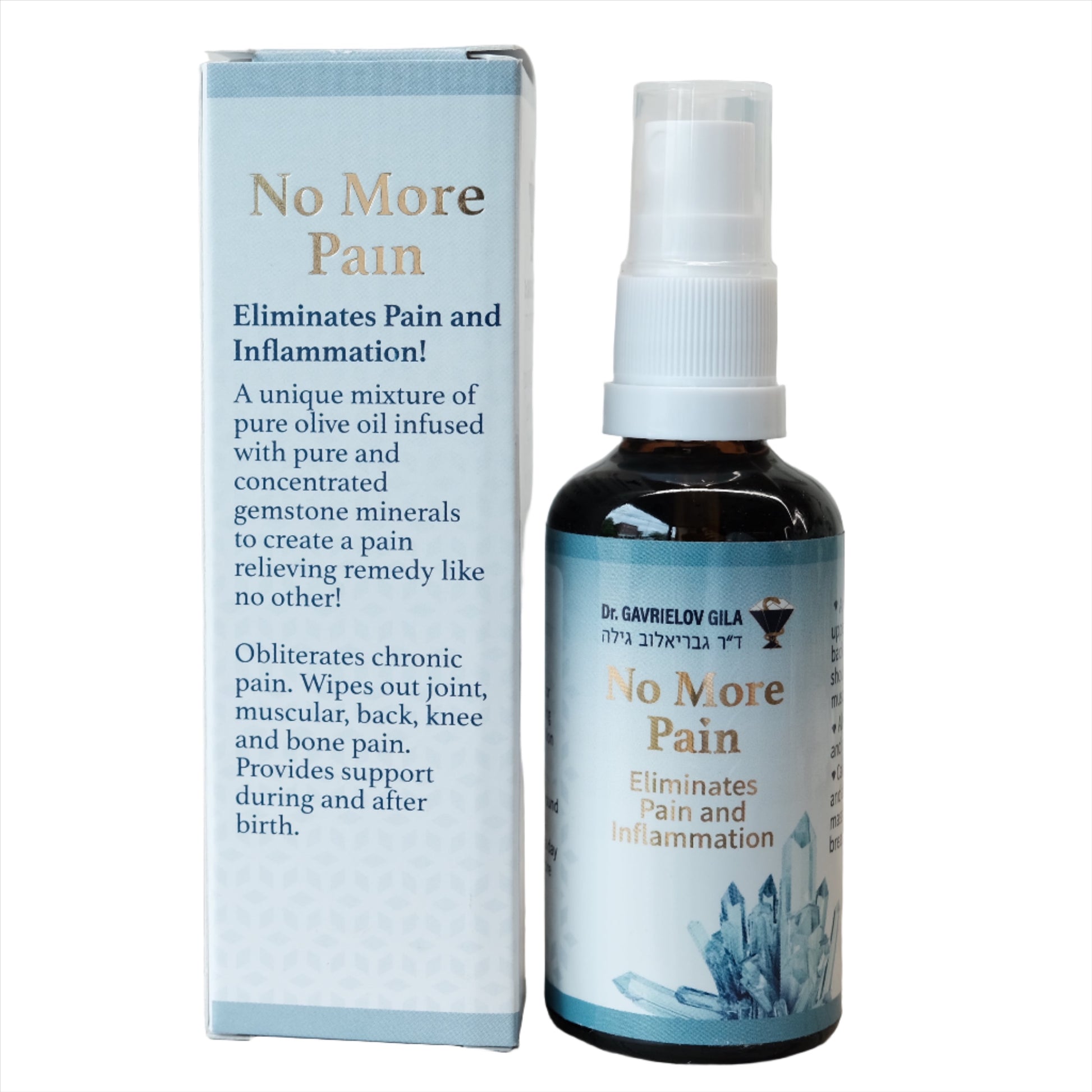 No More Pain Healing Oil by Dr Gila Gavrielov