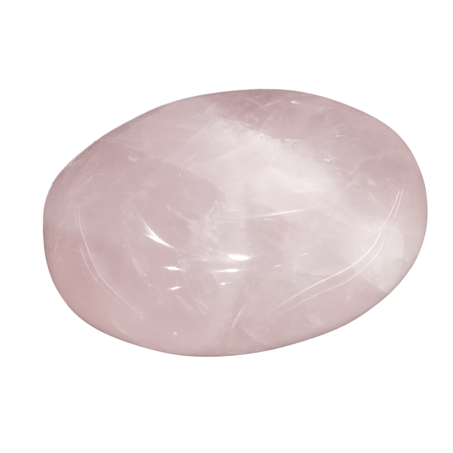 Rose Quartz Palm Stone