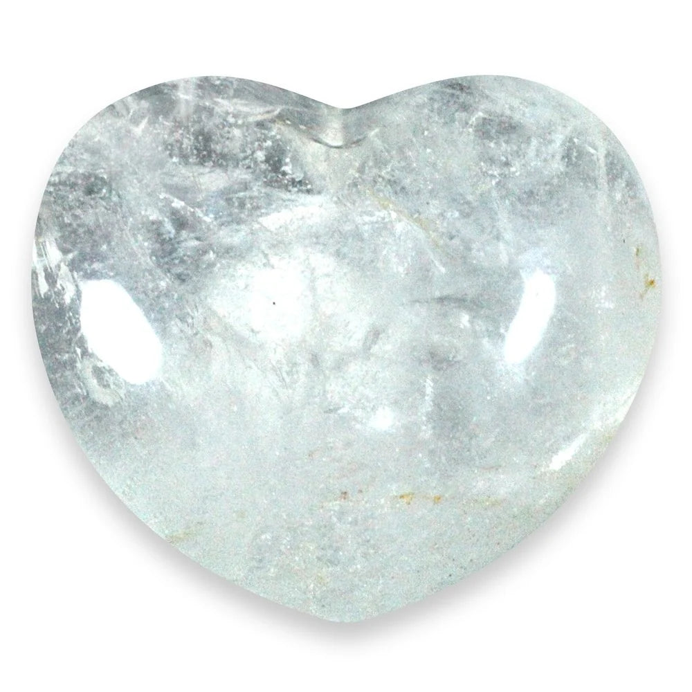 Clear Quartz Heart
