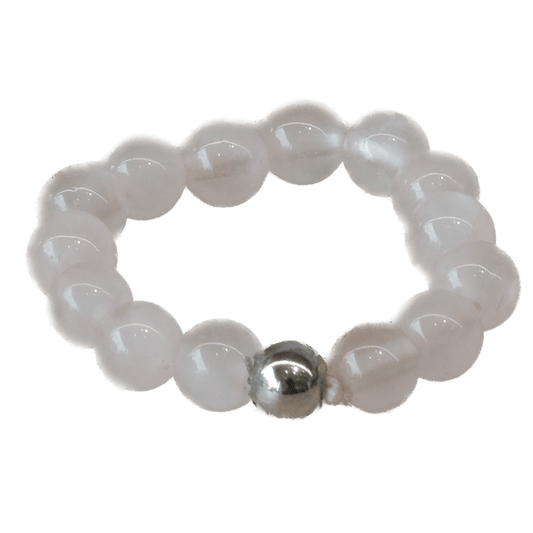 Rose Quartz Stretch Ring