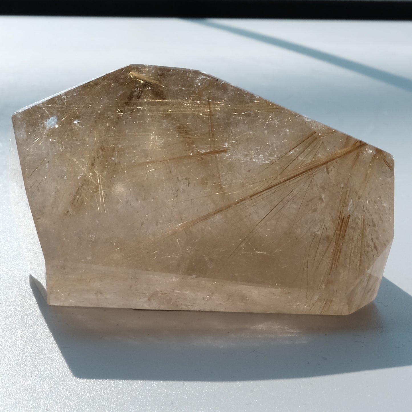 rutilated quartz free form