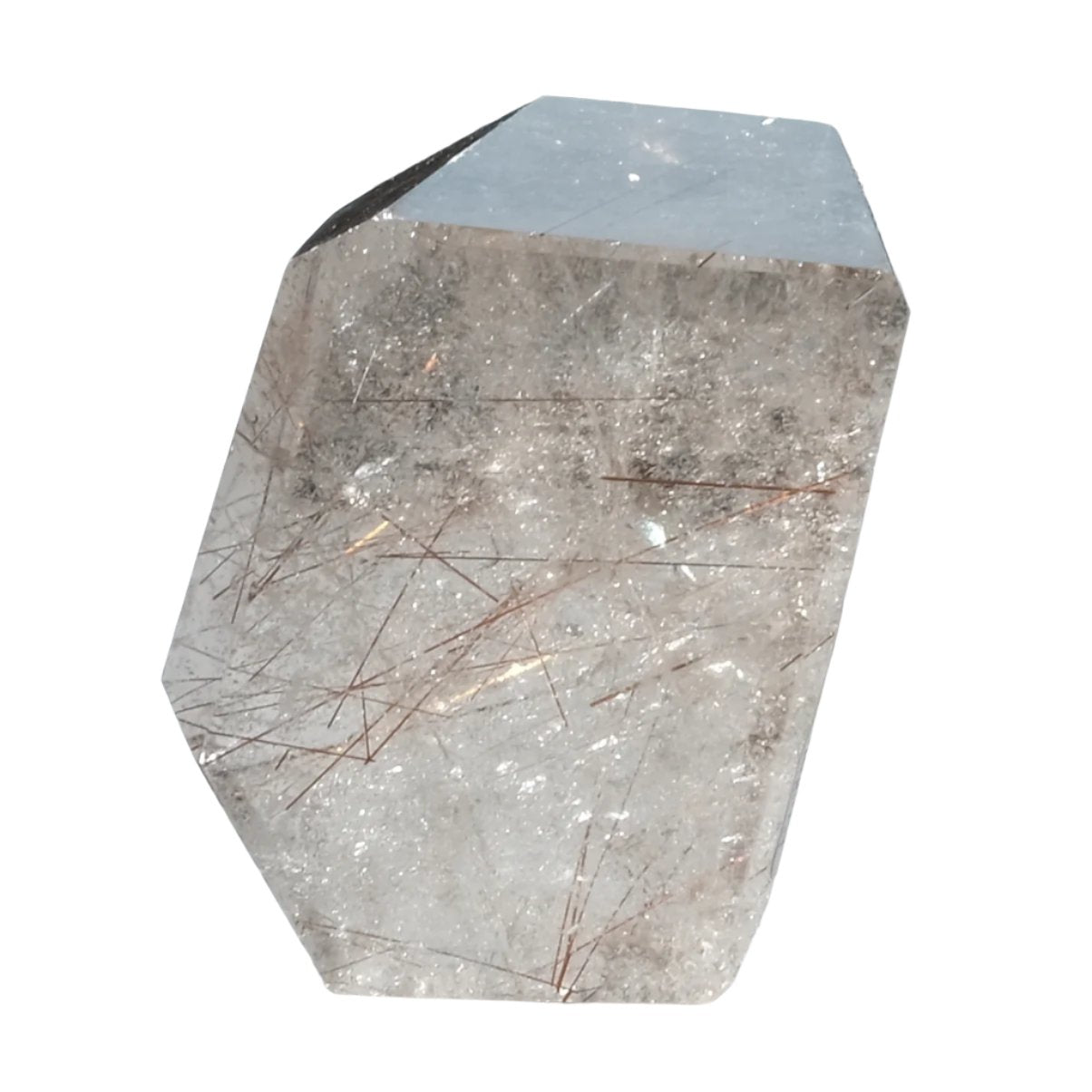 rutilated quartz free form
