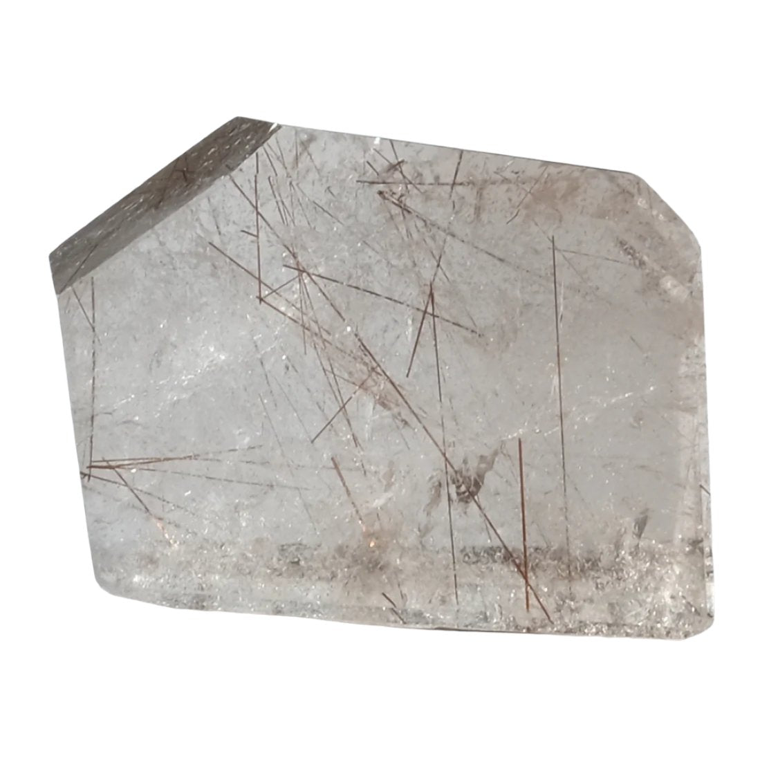 rutilated quartz free form