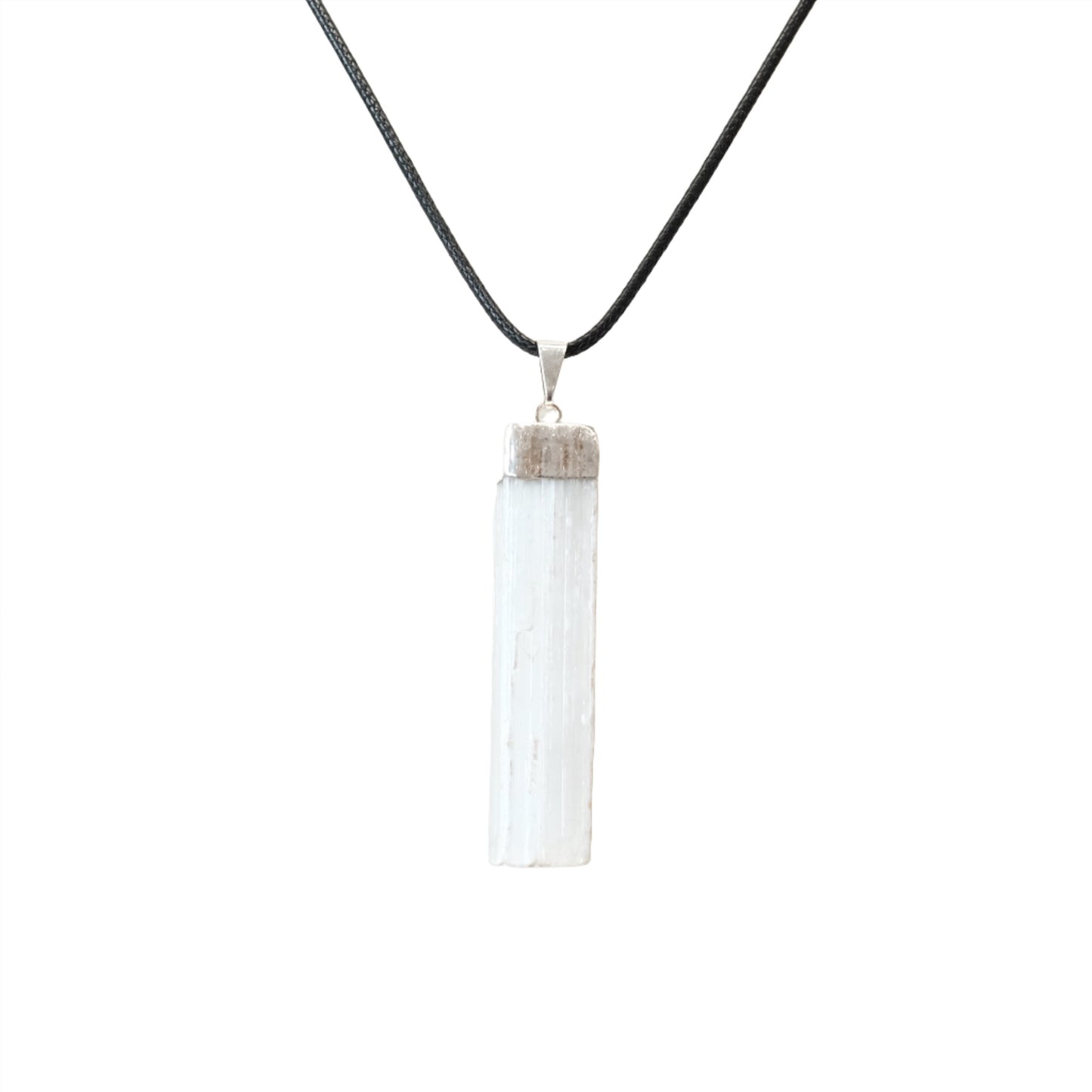Selenite Pendant Necklace