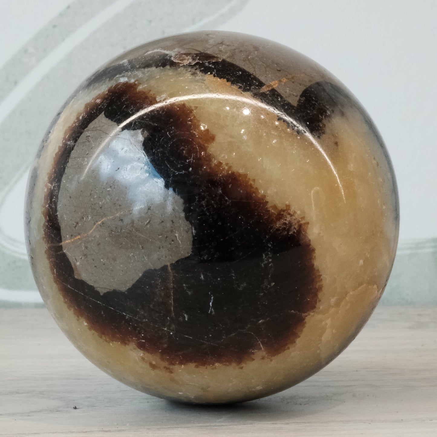 Septarian Sphere 382g