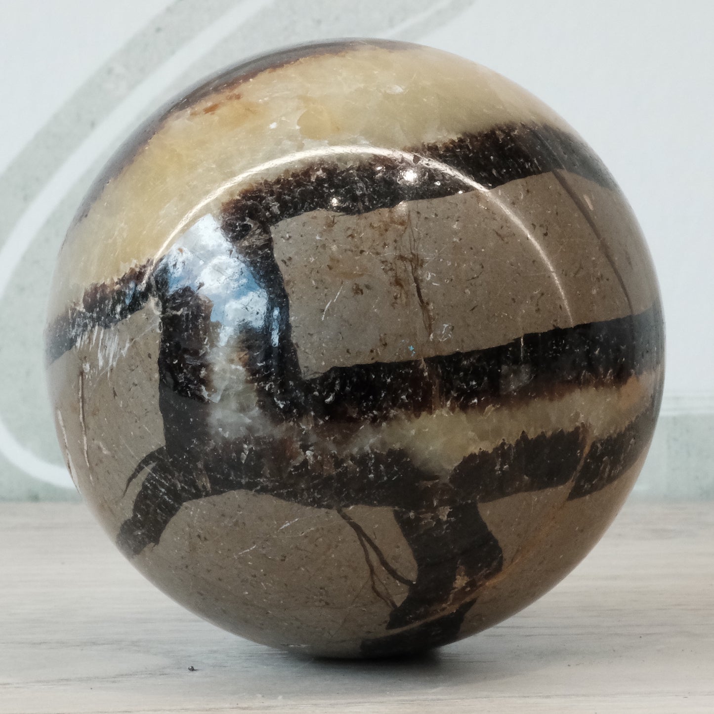 Septarian Sphere 382g