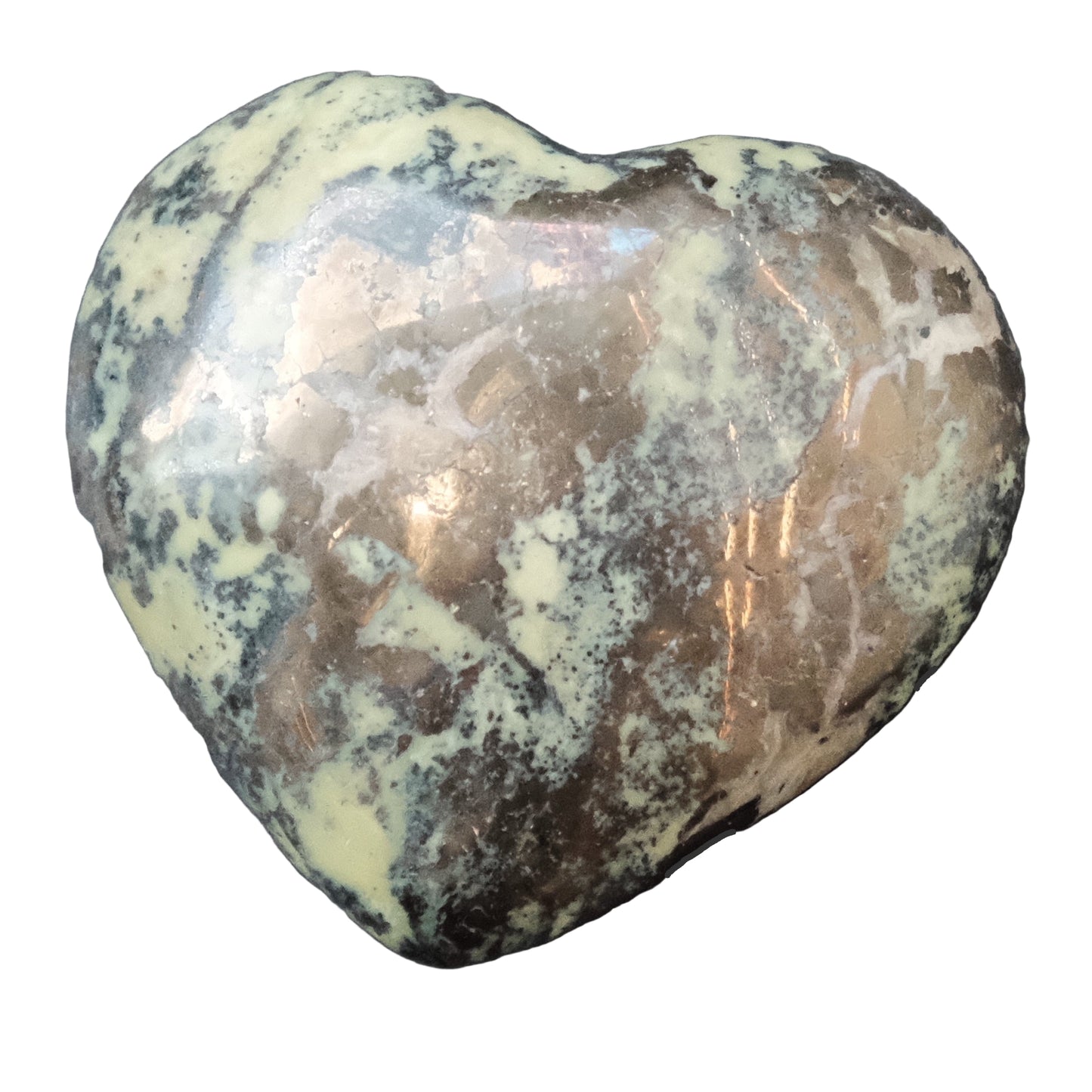 Serpentine Heart 101g - Cleansing, Balance & Protection