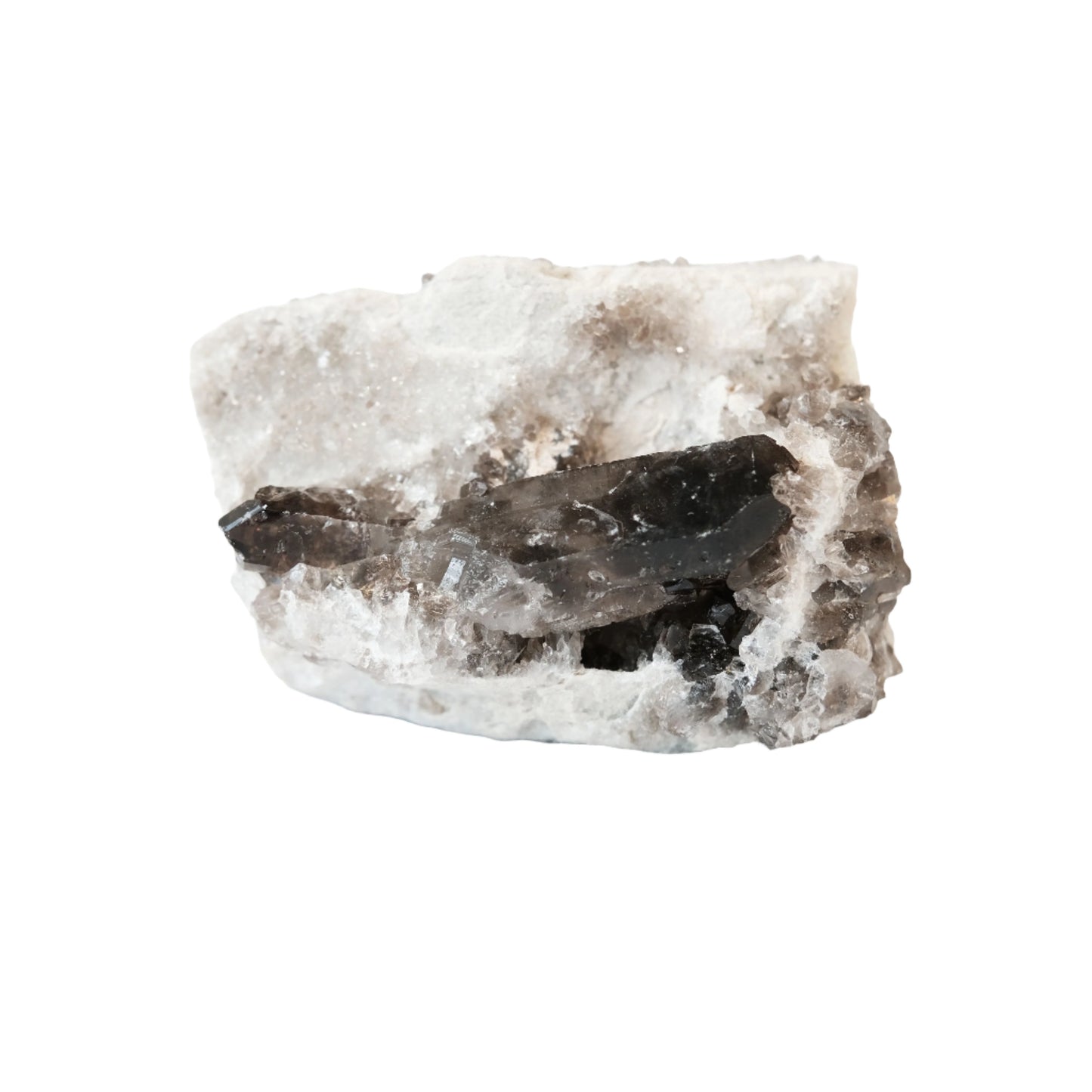 Smoky Quartz Cluster