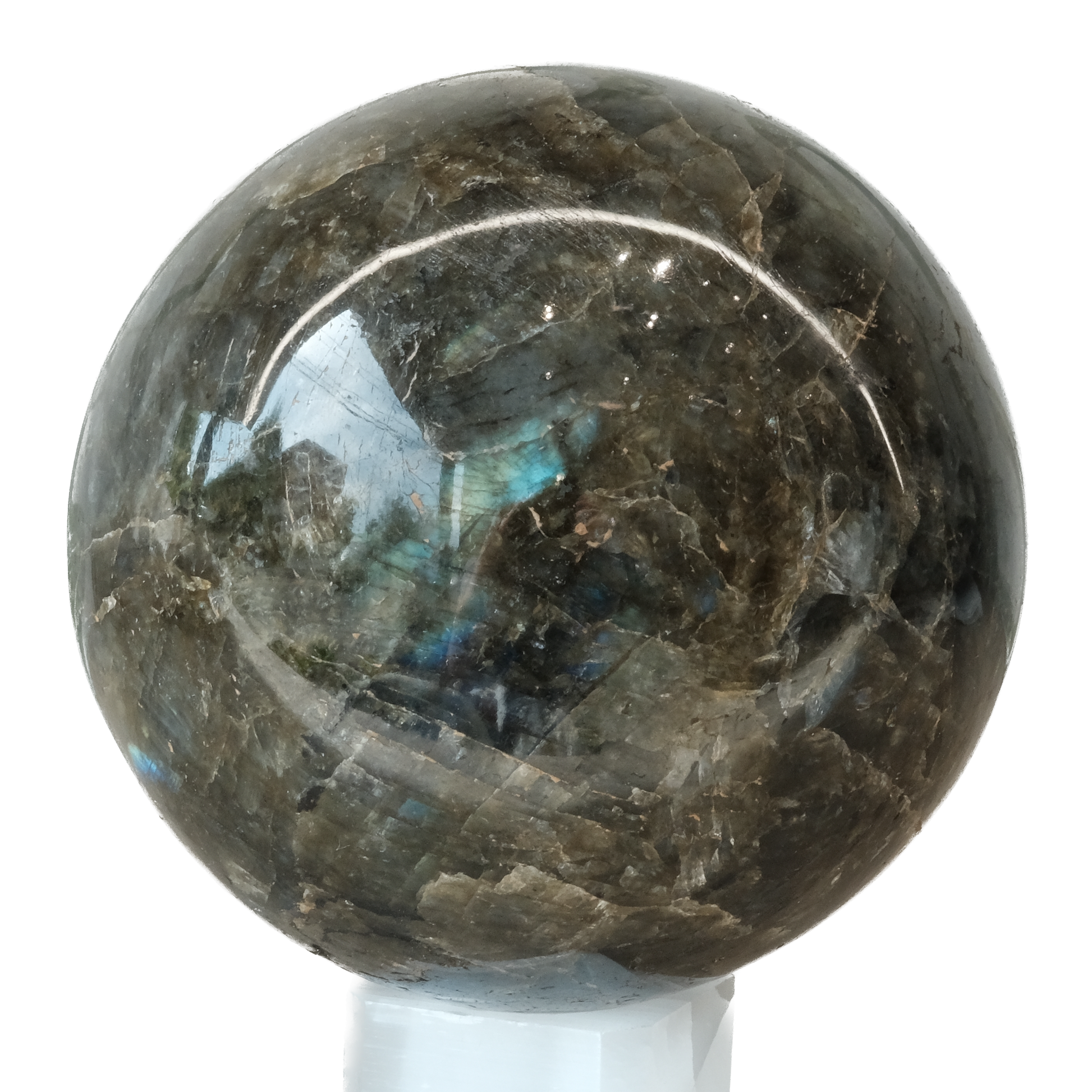 Labradorite Sphere 655g