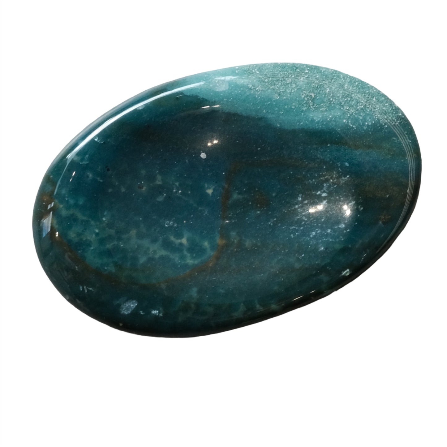 Bloodstone Worry Stone