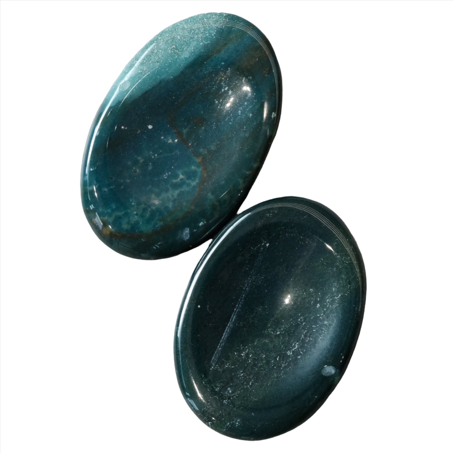 Bloodstone Worry Stone