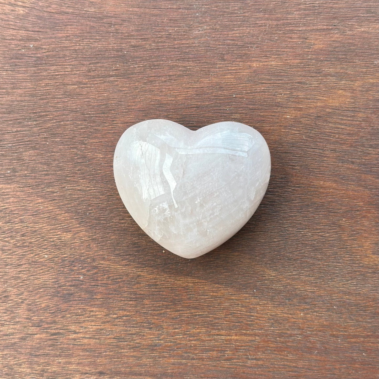 Rose Quartz Heart