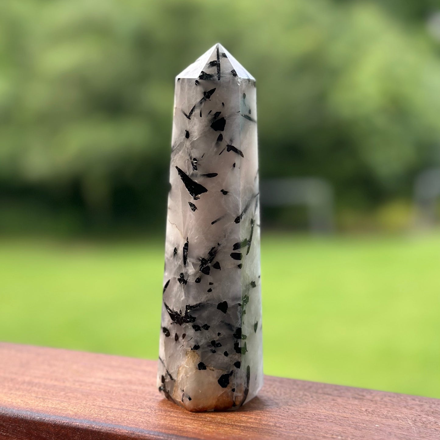 Tourmalinated Quartz Tower