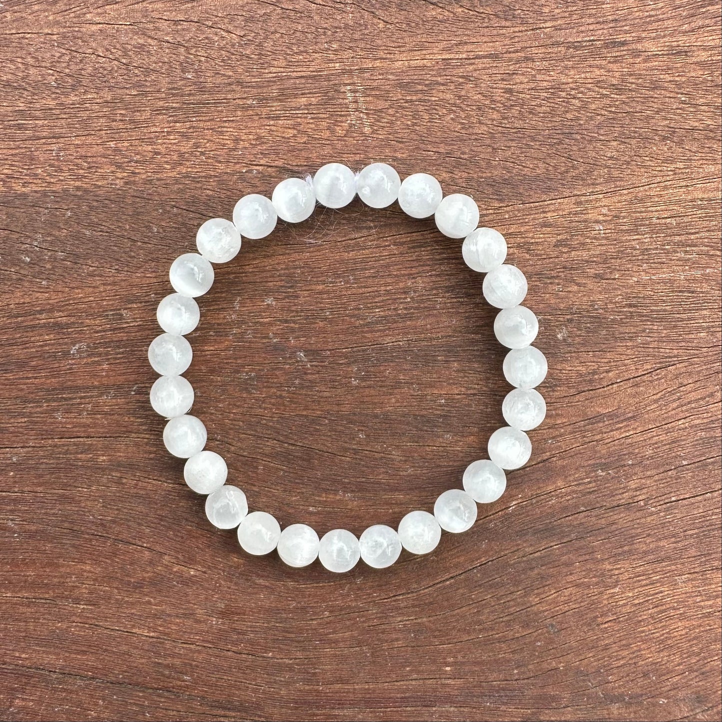 Selenite Bracelet 6-7MM