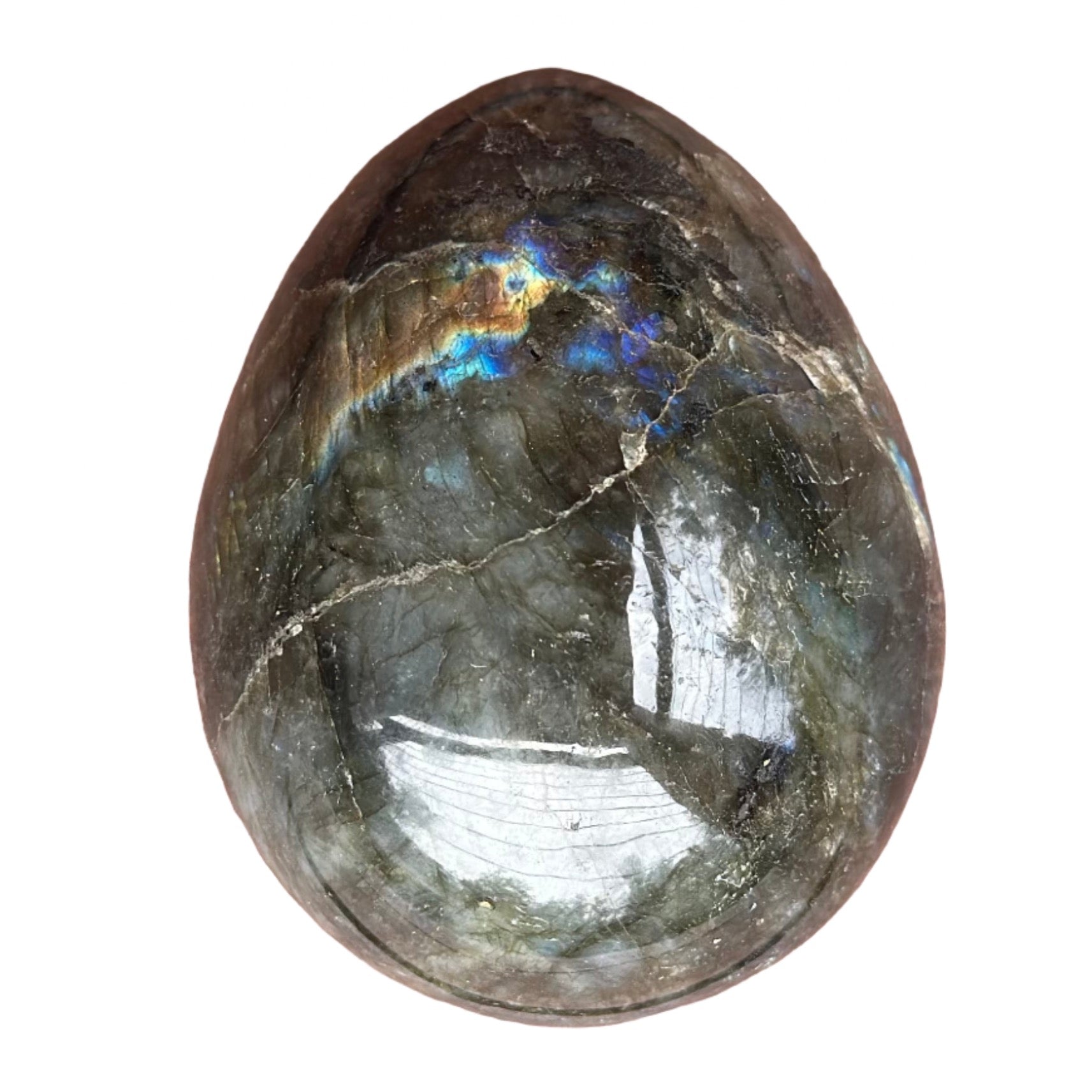 Labradorite Egg - Large