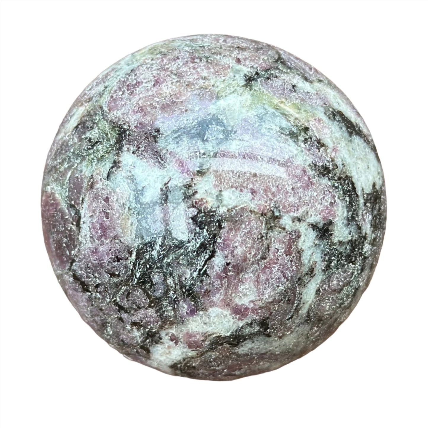 Lepidolite Sphere