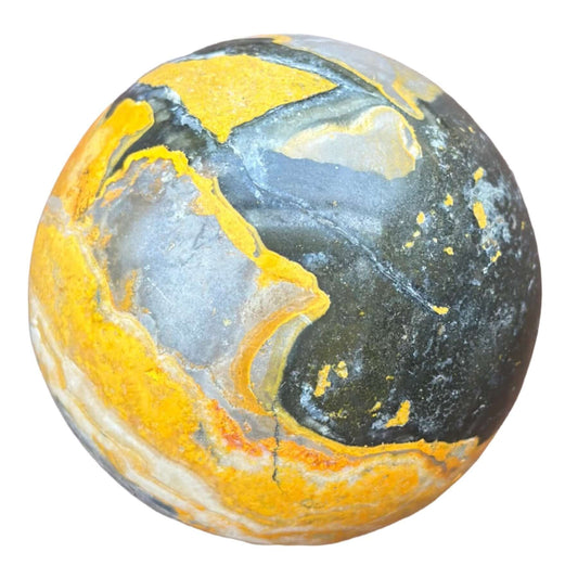 Bumble Bee Jasper Sphere - Large