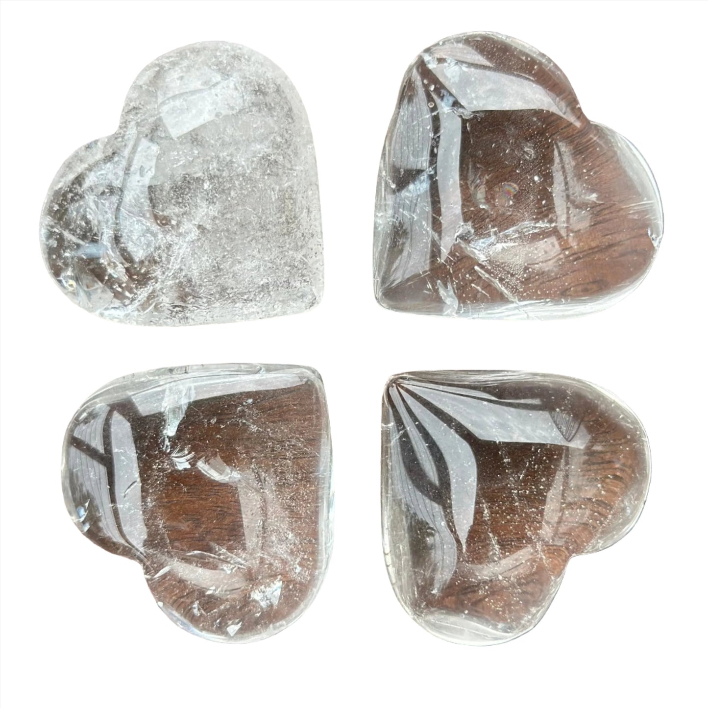 Clear Quartz Heart