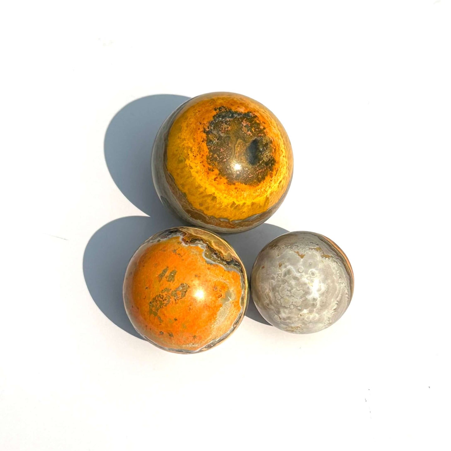 Bumble Bee Jasper Sphere - Small