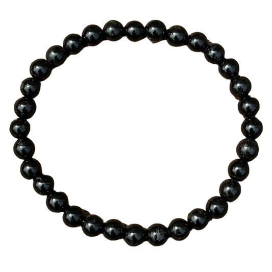 Black Tourmaline Bracelet 6 mm