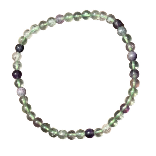 Fluorite Bracelet 4mm