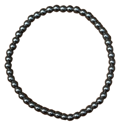 Hematite Bracelet 4mm