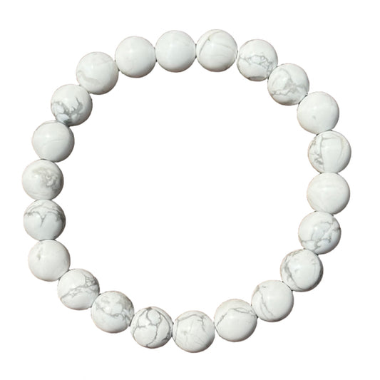 Howlite Bracelet 8 mm