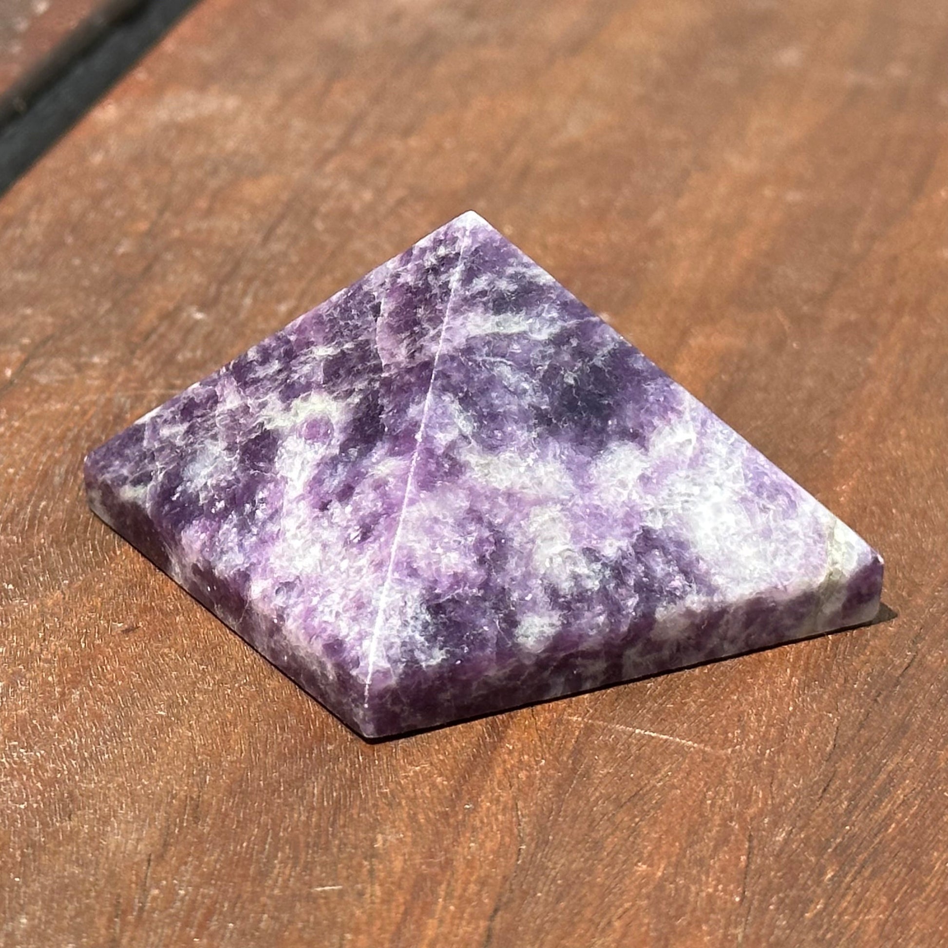 Lepidolite Pyramid