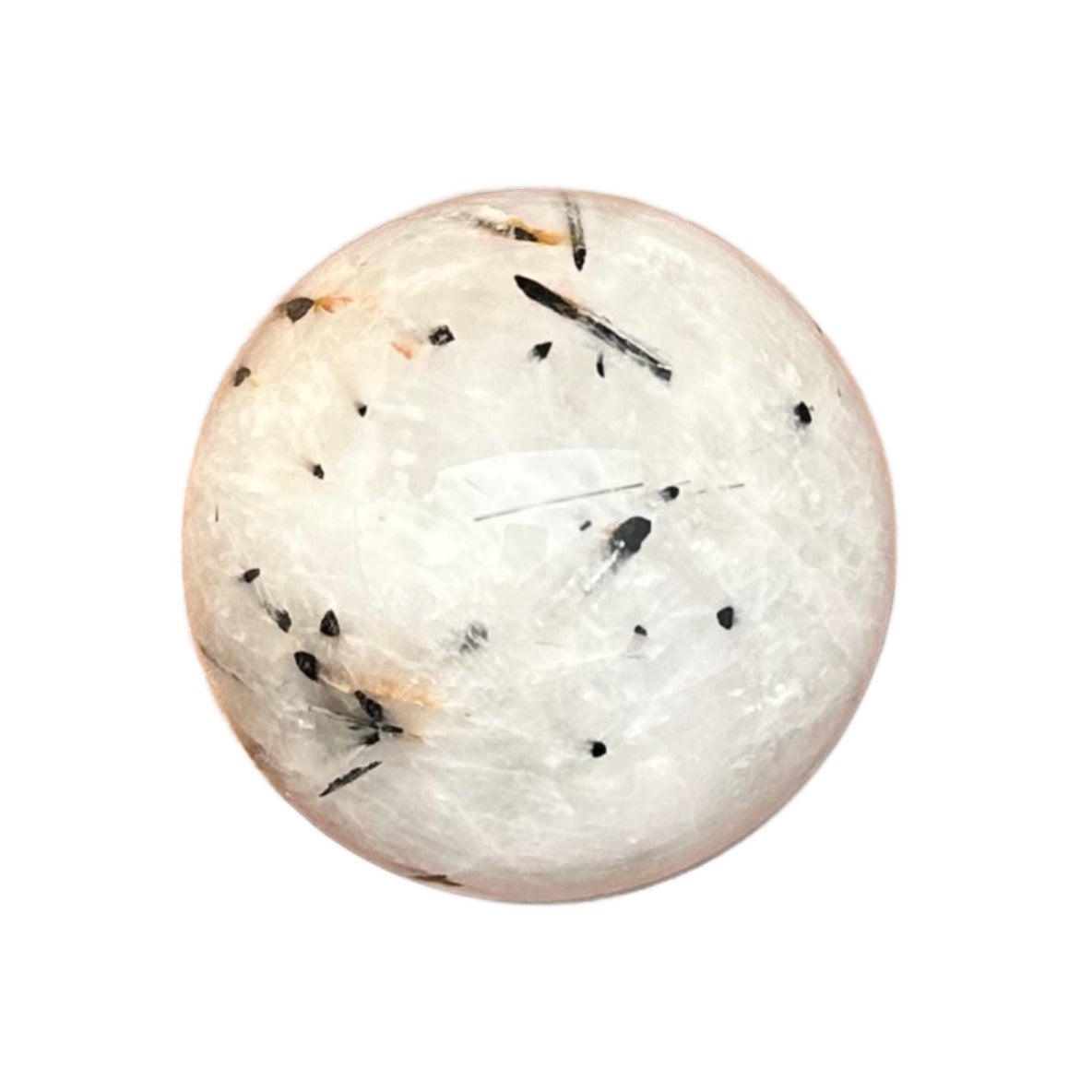 Tourmaline Quartz Sphere 313g