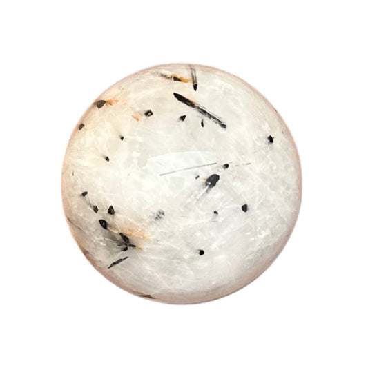 Tourmaline Quartz Sphere 313g