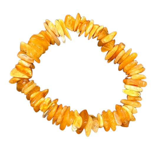 Amber Chip Bracelet
