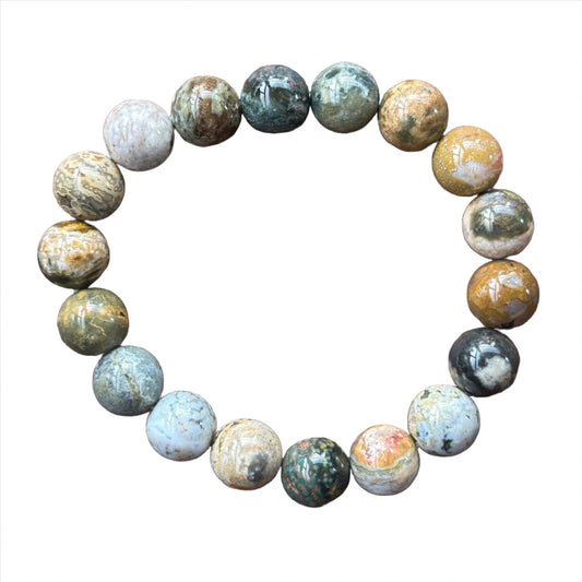 Ocean Jasper Bracelet 10mm