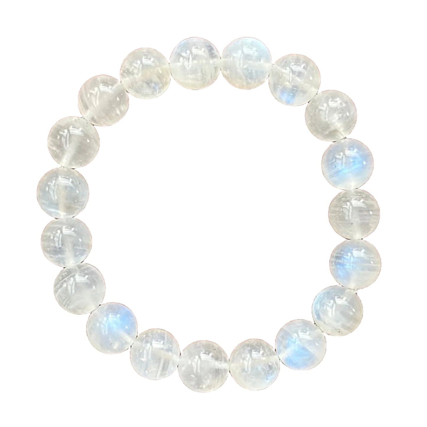 Rainbow Moonstone Bracelet 10 mm