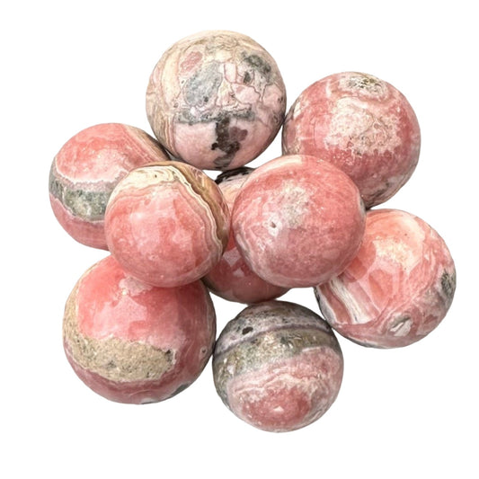 Rhodochrosite Sphere